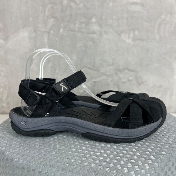 Keen Shoes Keen Sandals Womens 95 Black Bali Strap Sporty Closed